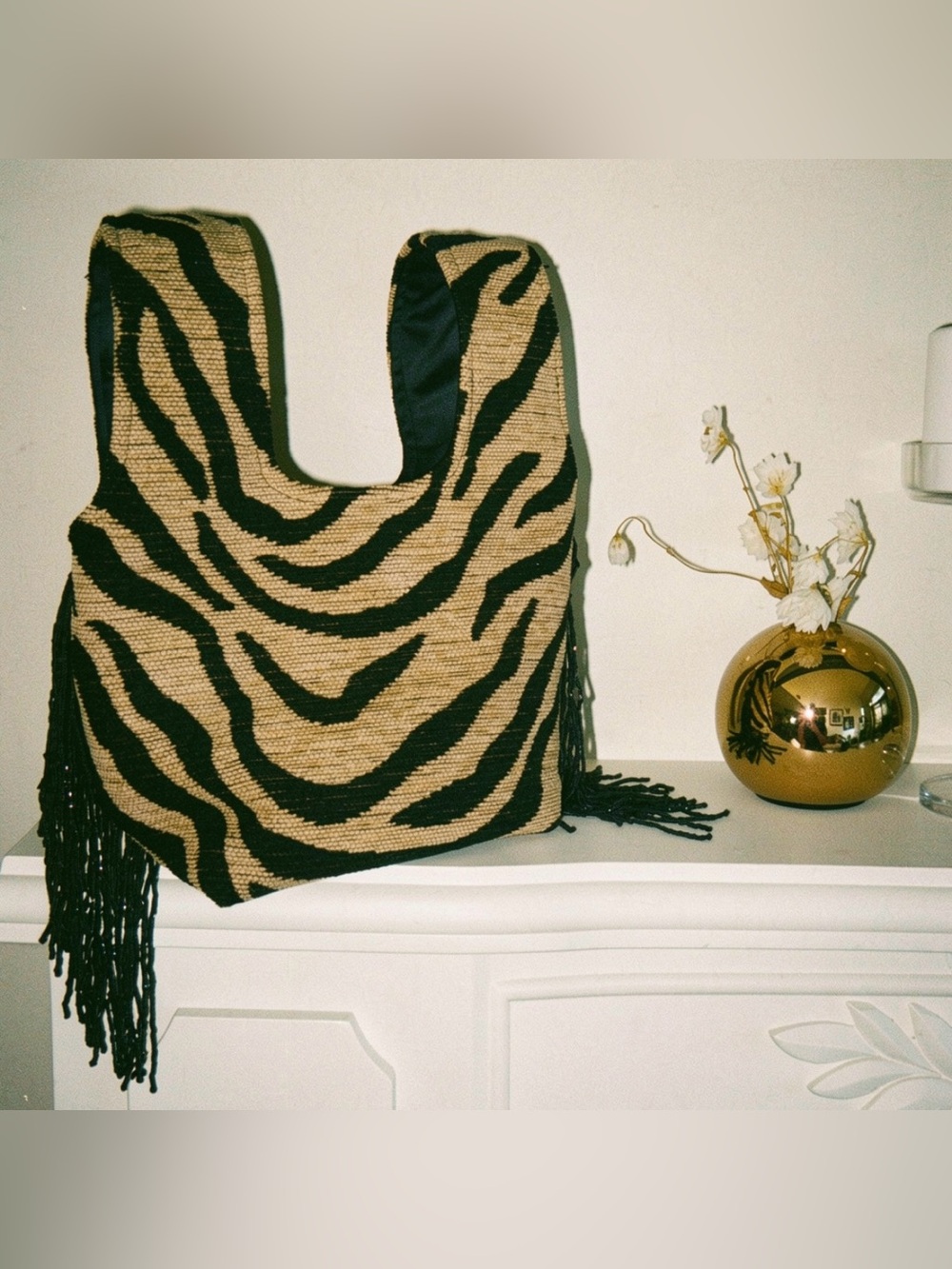 BRAND NEW Le  Nodo - LE SAC MINI  - in classic tigre - Only one on Poshmark!